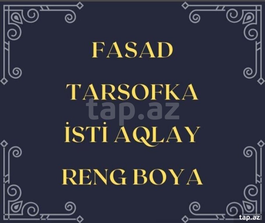 Fasad işləri