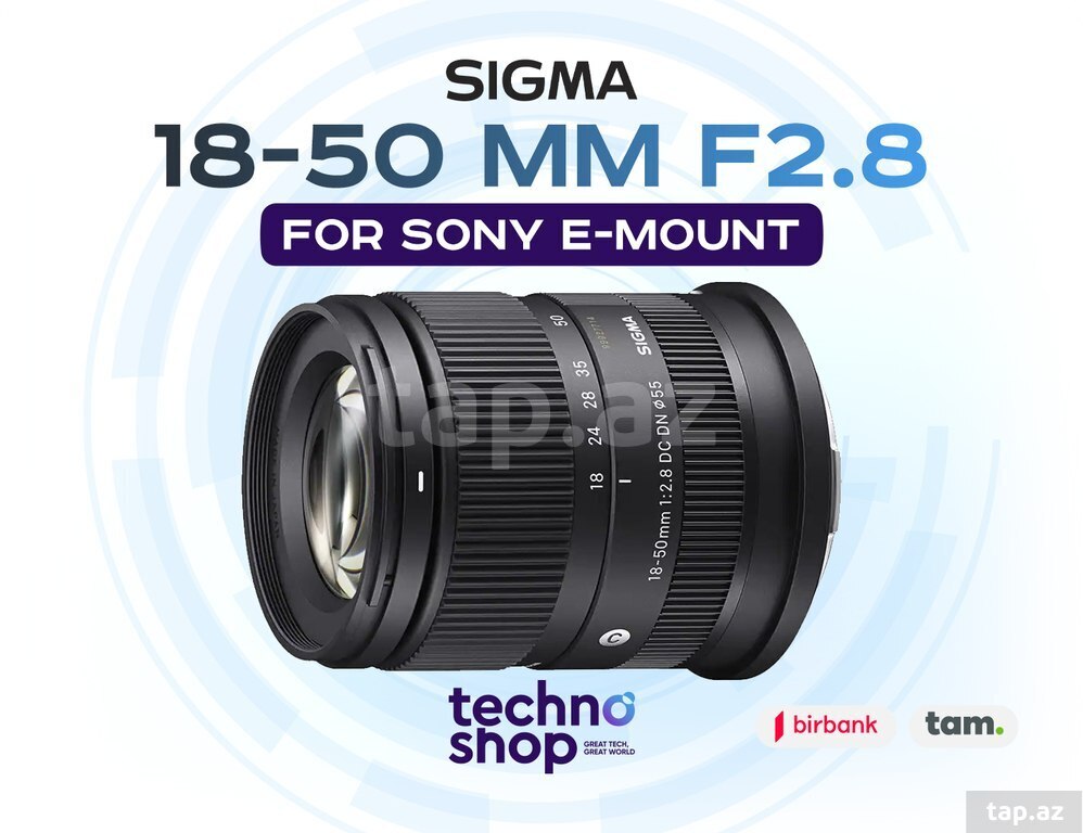 Linza "Sigma 18-50 mm f/2.8 For Sony E-Mount"