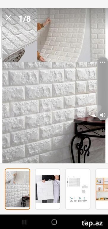 3D yapışqanlı divar panelləri (3)