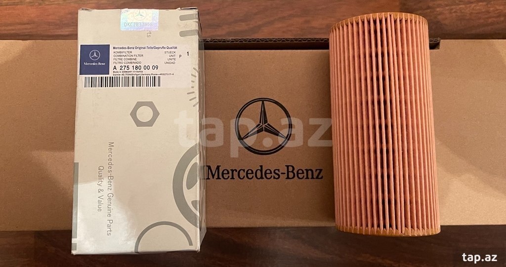 "Mercedes W220 W221 S600" yağ filteri