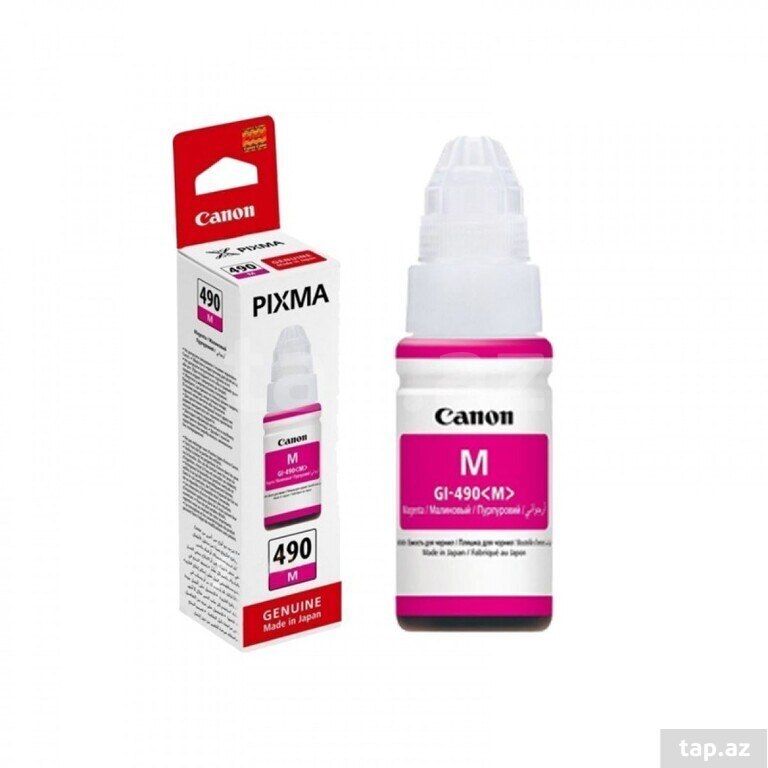 "Canon GI-490" qırmızı mürəkkəbi
