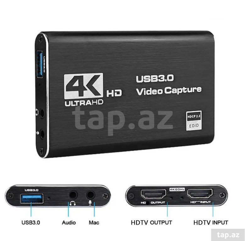 Dual HDMİ Capture Card USB 60FPS (4)