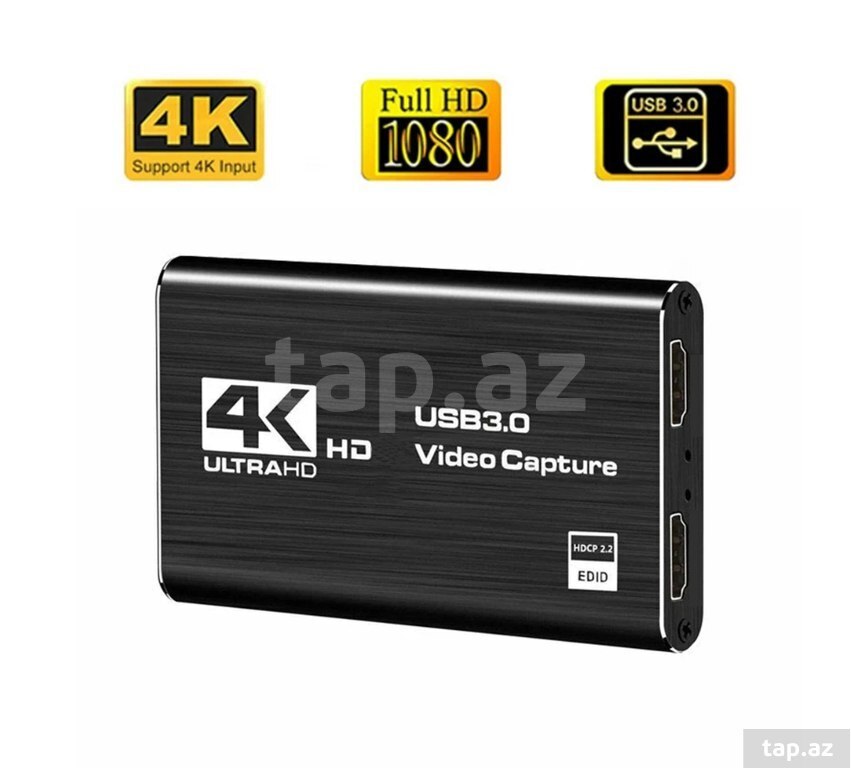 Dual HDMİ Capture Card USB 60FPS