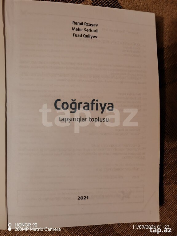 Coğrafiya tapşırıqlar toplusu (2)