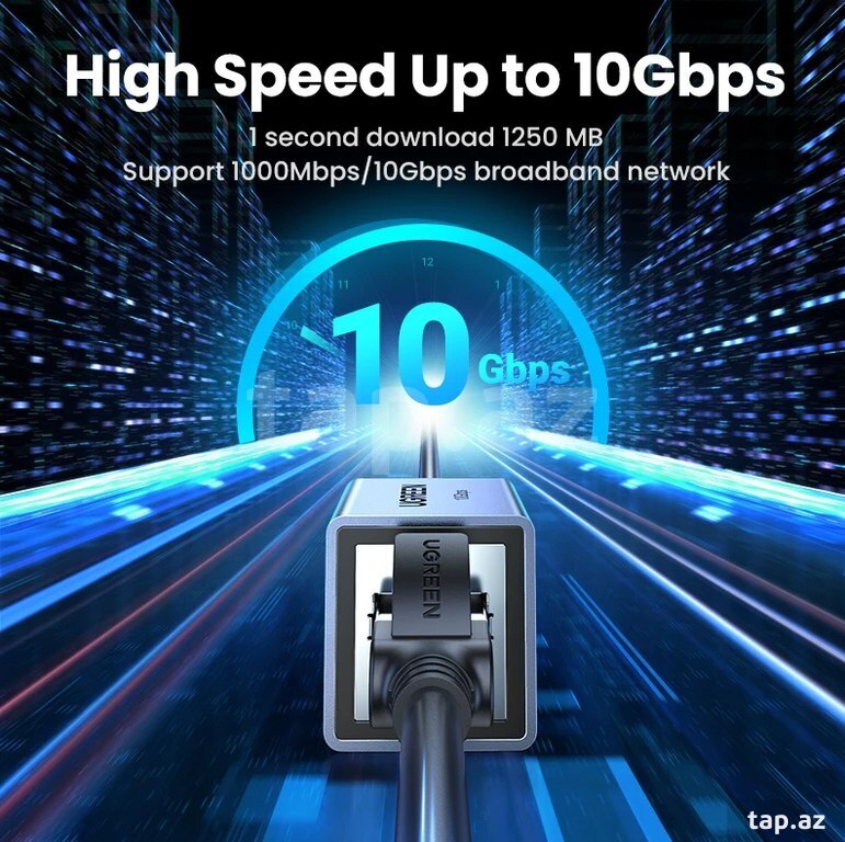 Lan kabel birləşidirici "Ugreen Extender" 10GB (2)