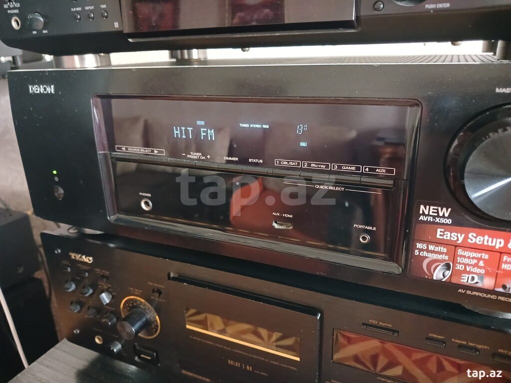 "DENON avr-X500" усилитель  (2)