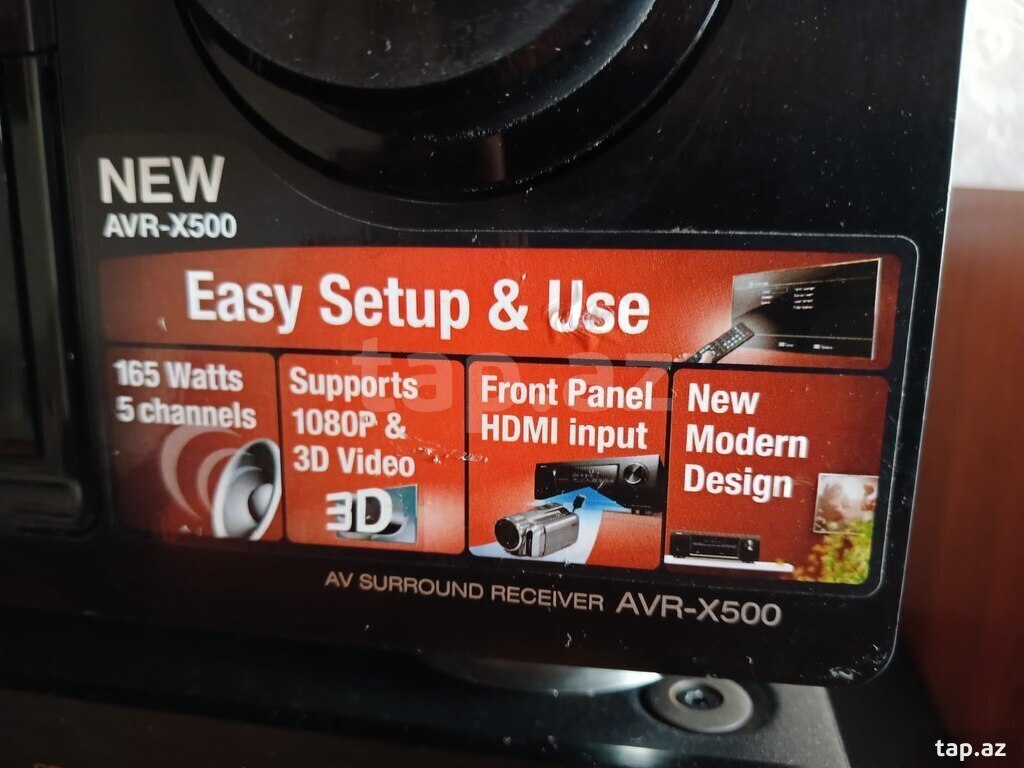 "DENON avr-X500" усилитель  (6)