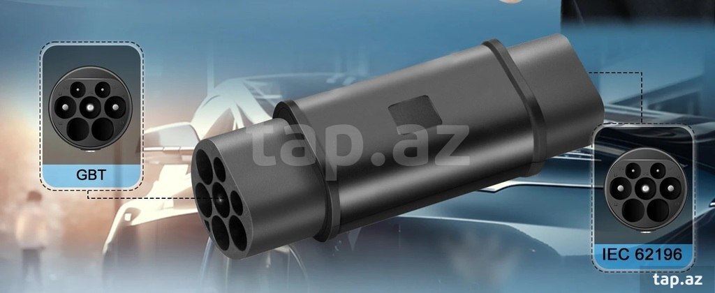 Elektromobil adapteri üçün başlıq (TYPE2-GBT)