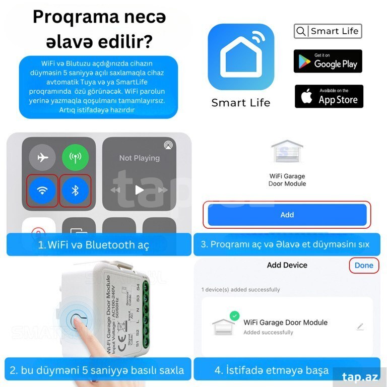 Qaraj qapısı açan modul (10)