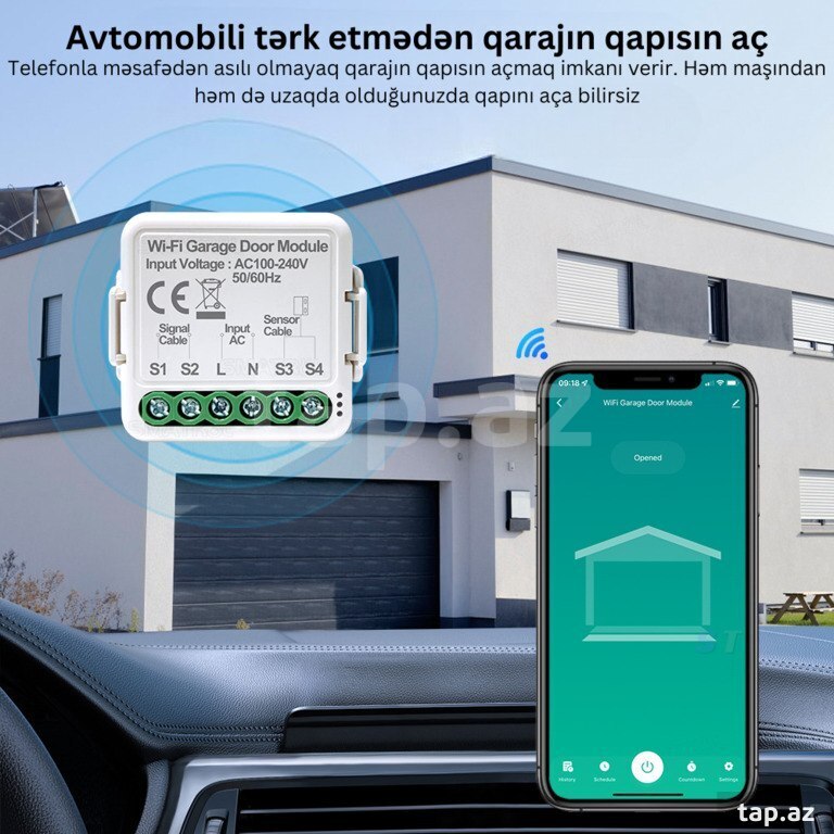 Qaraj qapısı açan modul (2)
