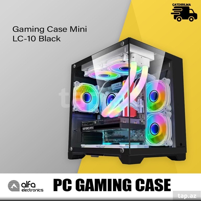 Gaming Case Mini LC-10 Black