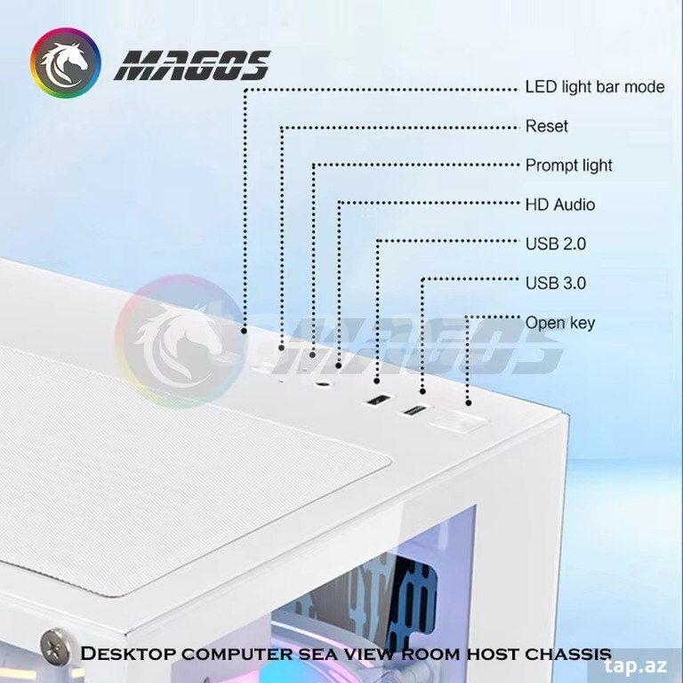 Gaming Case Mini LC-10 Black (9)