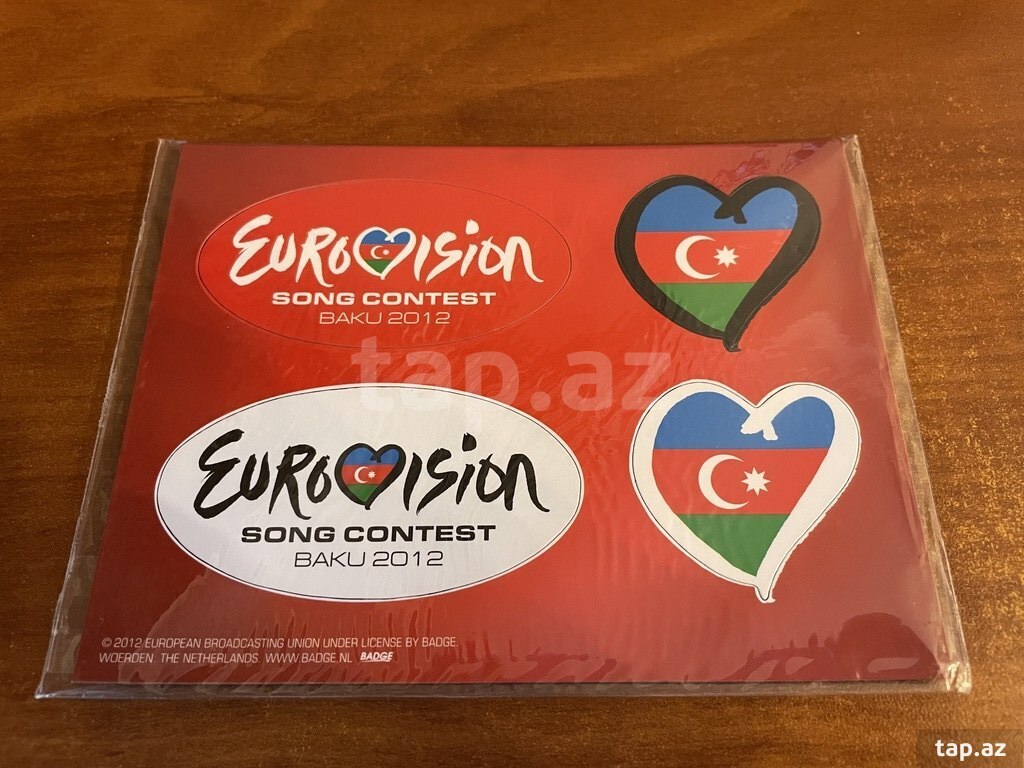 Коллекционные магнитики "Eurovision 2012"