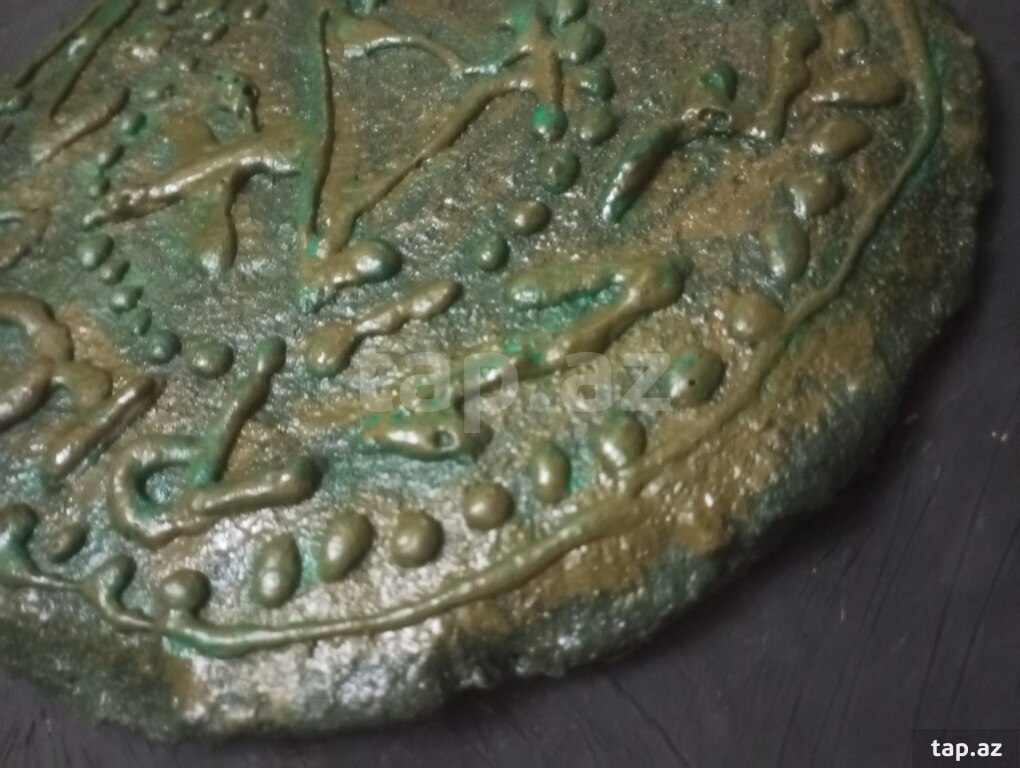 "Shekel coin" əl işi (4)