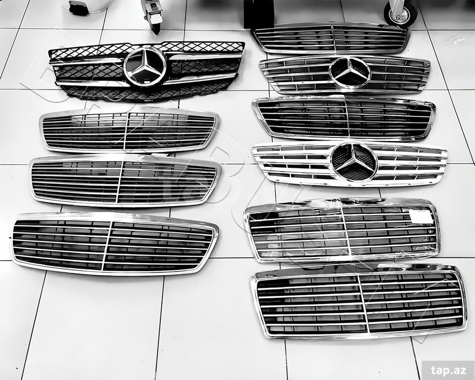 "Mercedes W211" radiator barmaqlığı (3)