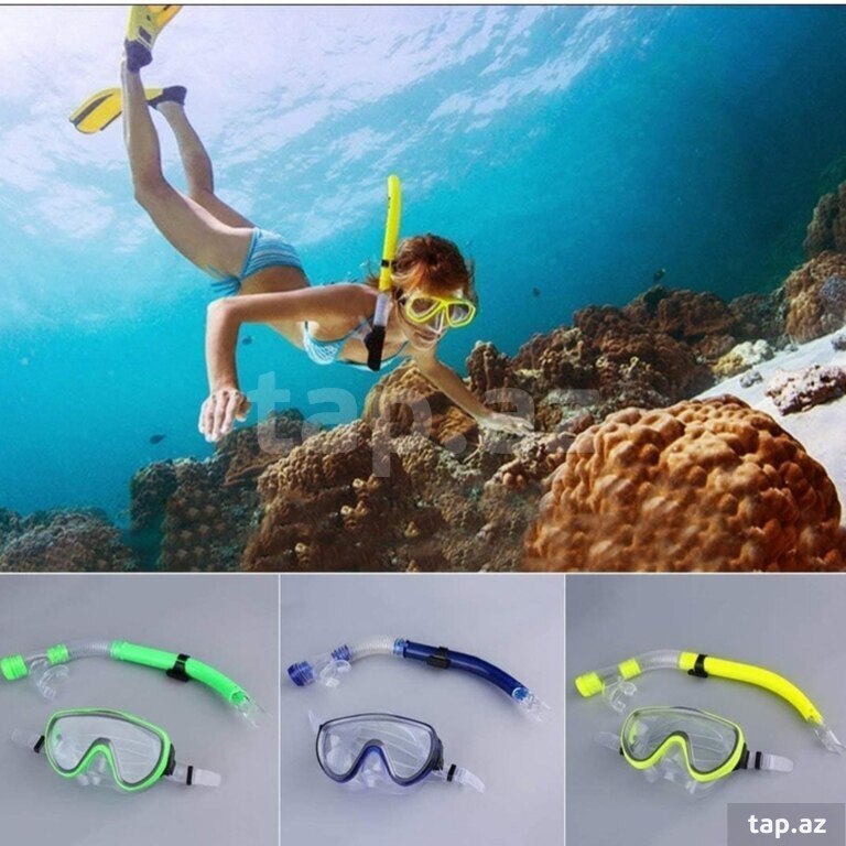 Sualtı eynəyi "Mask&snorkel"
