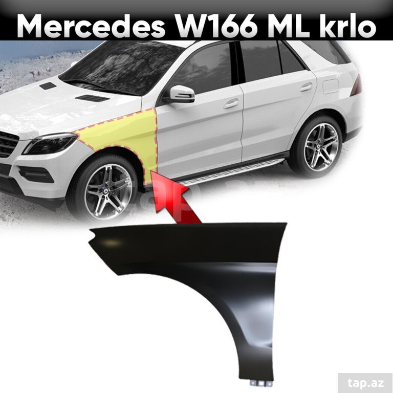 "Mercedes W166 ML" qanadı 