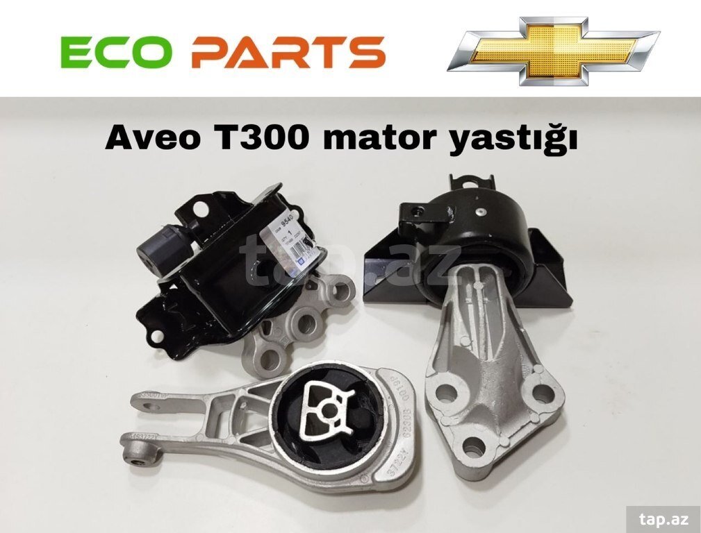 "Chevrolet Aveo T300" mühərrik yastıqları