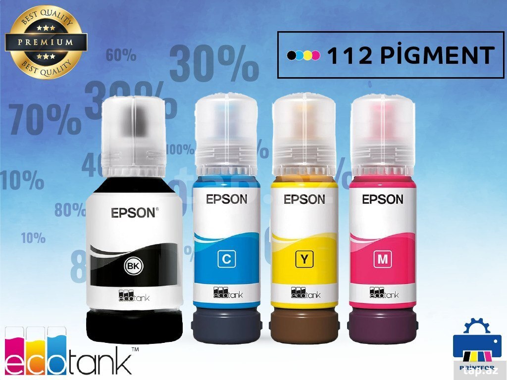 Epson EcoTank Premium 112 Pigment Boya
