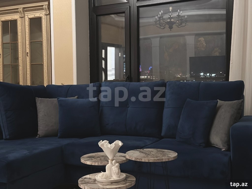 3-otaqlı yeni tikili kirayə verilir, Sabit Orucov küç., 160 m² (19)