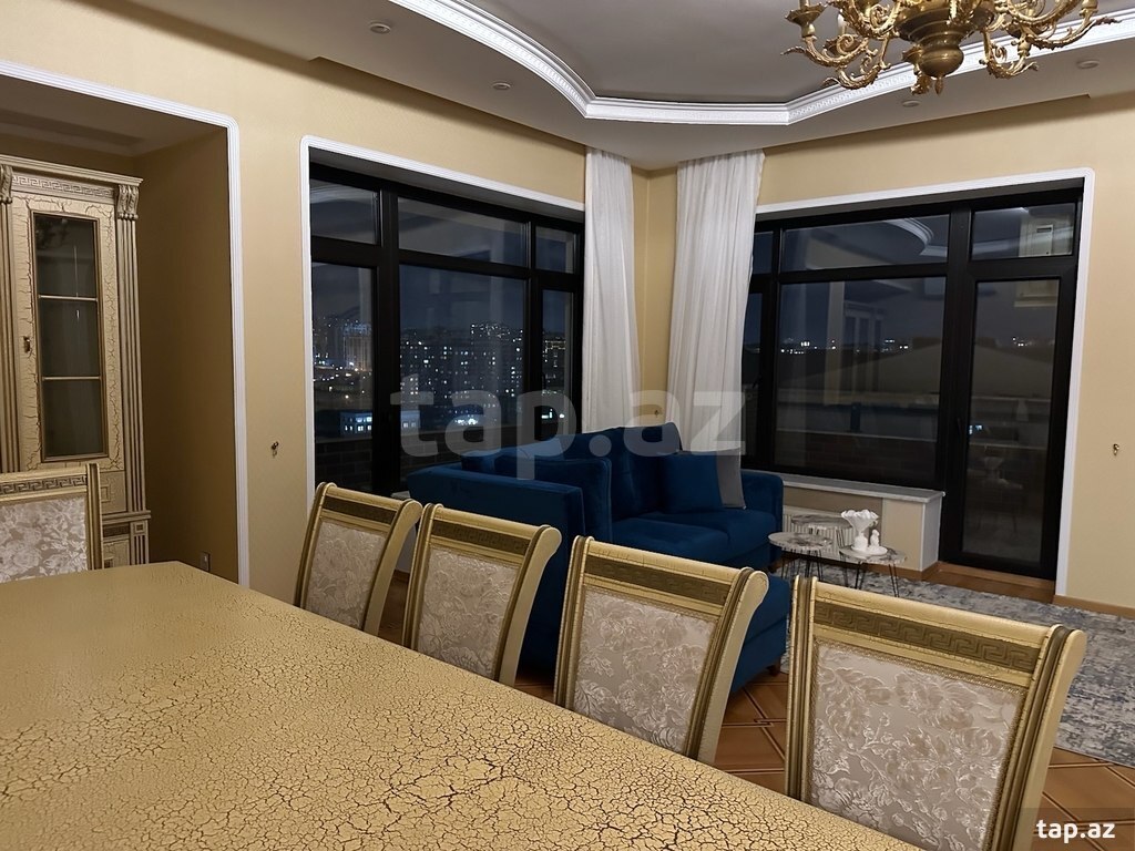 3-otaqlı yeni tikili kirayə verilir, Sabit Orucov küç., 160 m² (20)