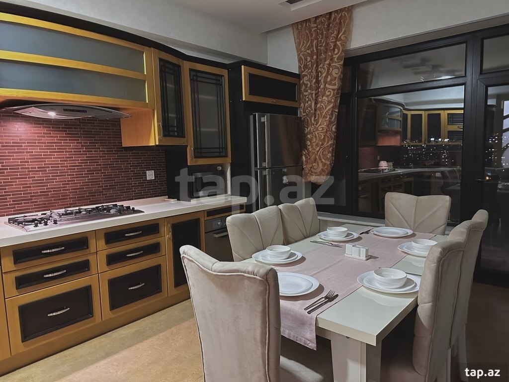 3-otaqlı yeni tikili kirayə verilir, Sabit Orucov küç., 160 m² (16)