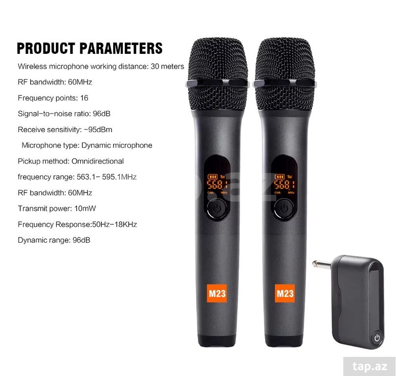 Wireless mikrofon "Karaoke DJ" (3)