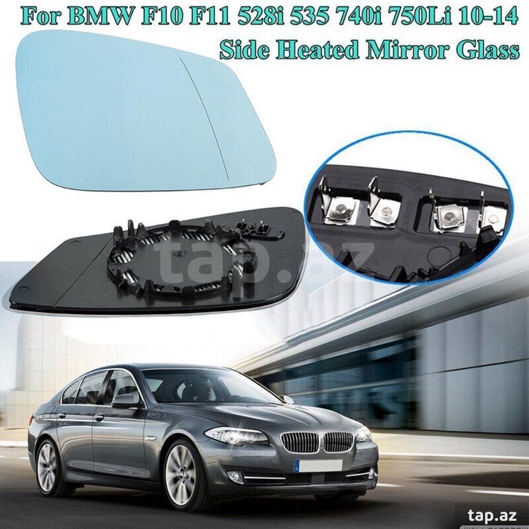 "BMW F10, F30" yan güzgü şüşələri