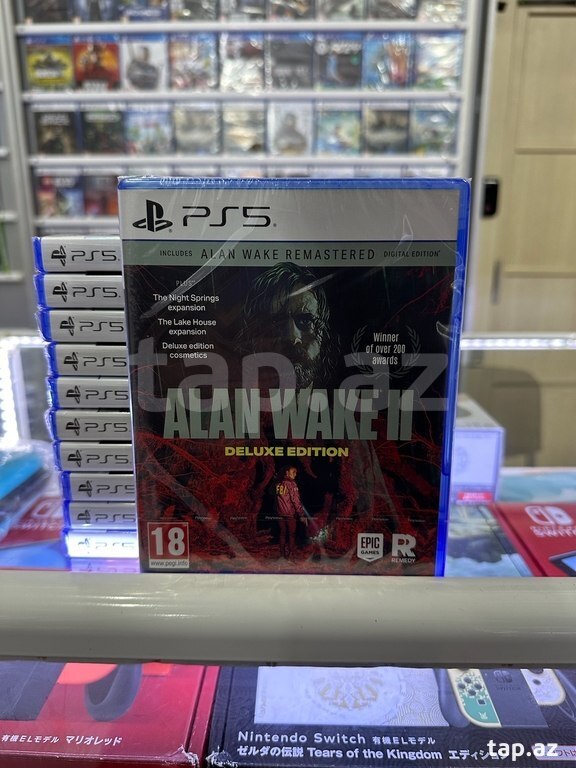 PS5 üçün "Alan Wake 2 Deluxe Edition" oyun diski (rus dilində)