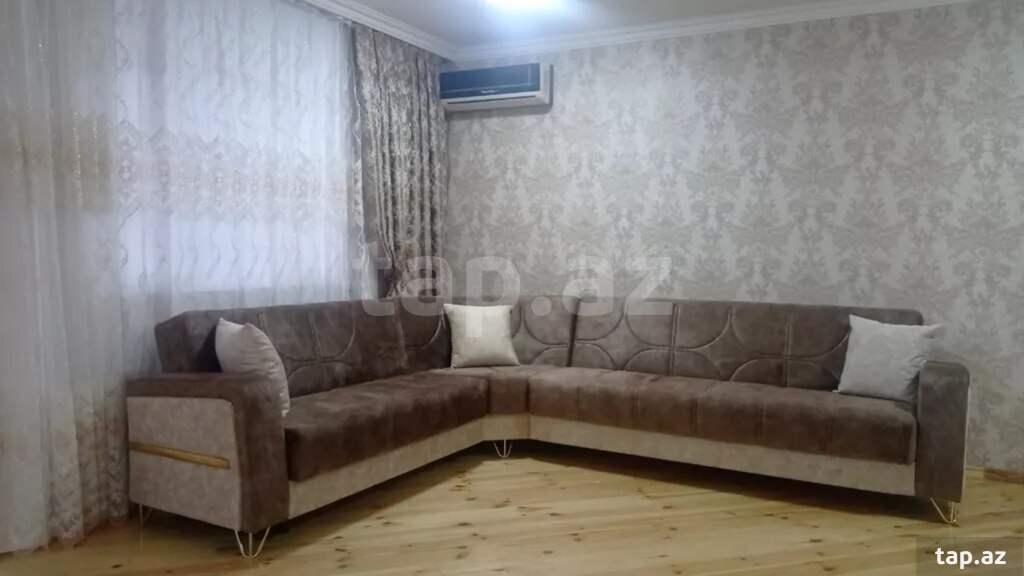 3-otaqlı mənzil kirayə verilir, Gəncə ş., 52 m²