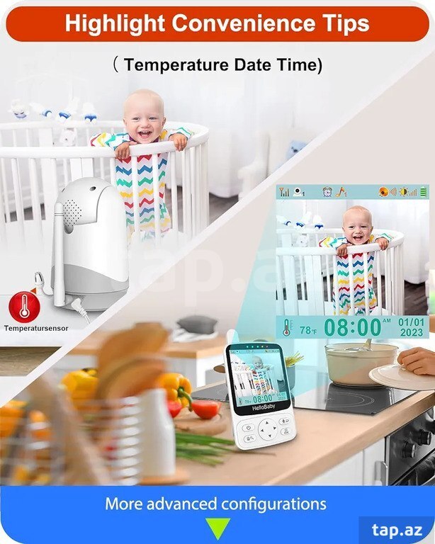 "HelloBaby" nəzarət kamerası (6)