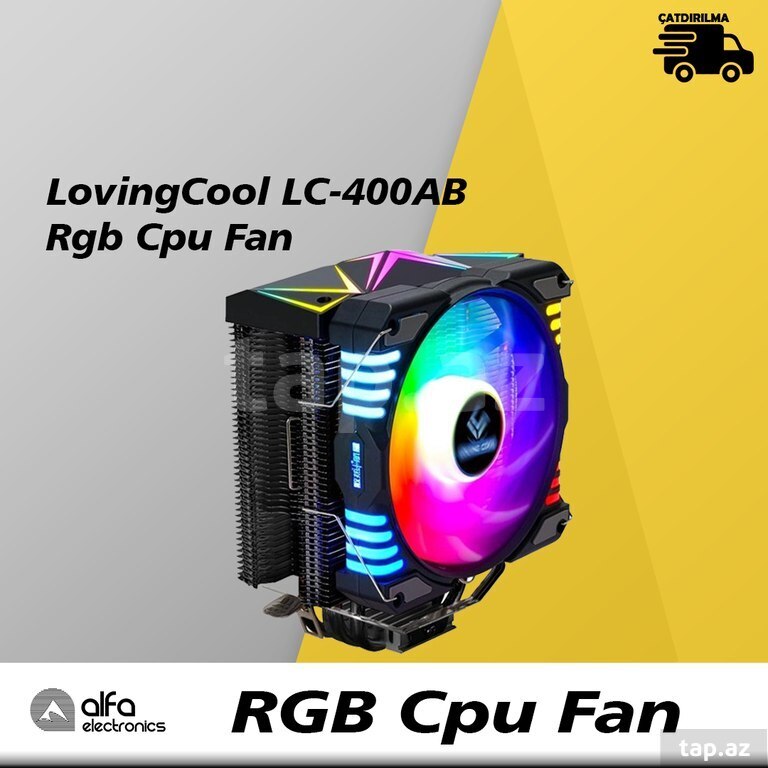 Kuler "LovingCool LC-400AB Rgb Cpu Fan"