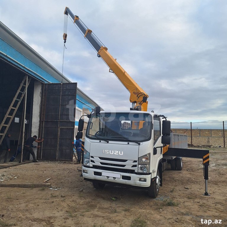 Kran manipulyator "İsuzu", 2024 il (4)