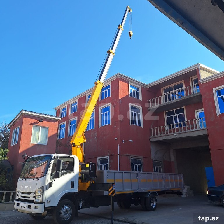 Kran manipulyator "İsuzu", 2024 il (3)