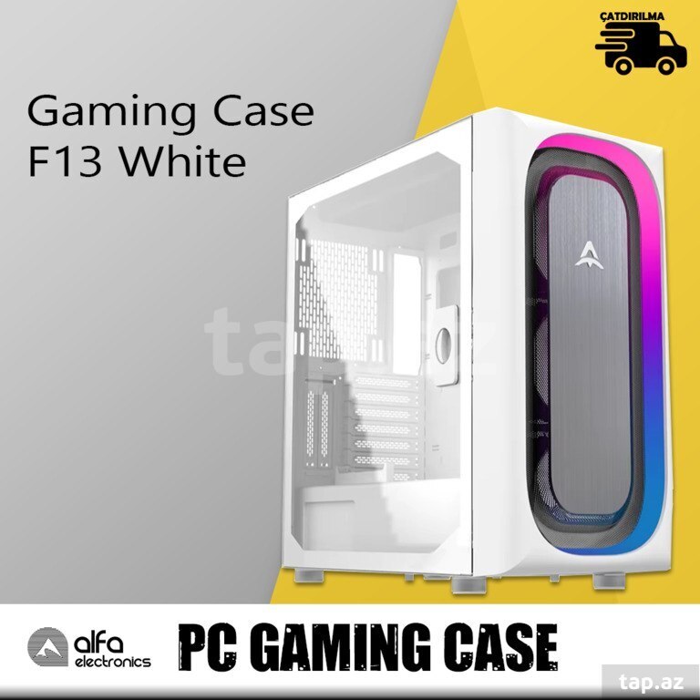 Gaming Case F13 White