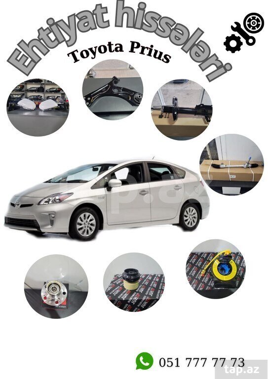 "Toyota Prius 30" ehtiyat hissələri
