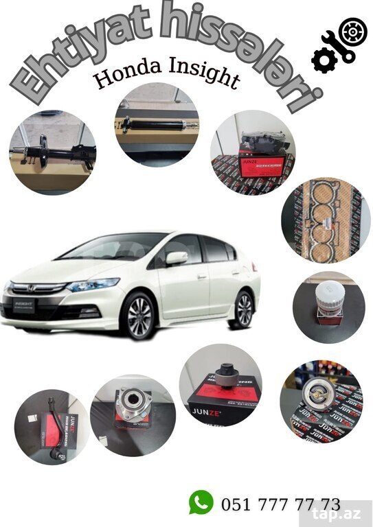 "Honda İnsight" ehtiyat hissələri