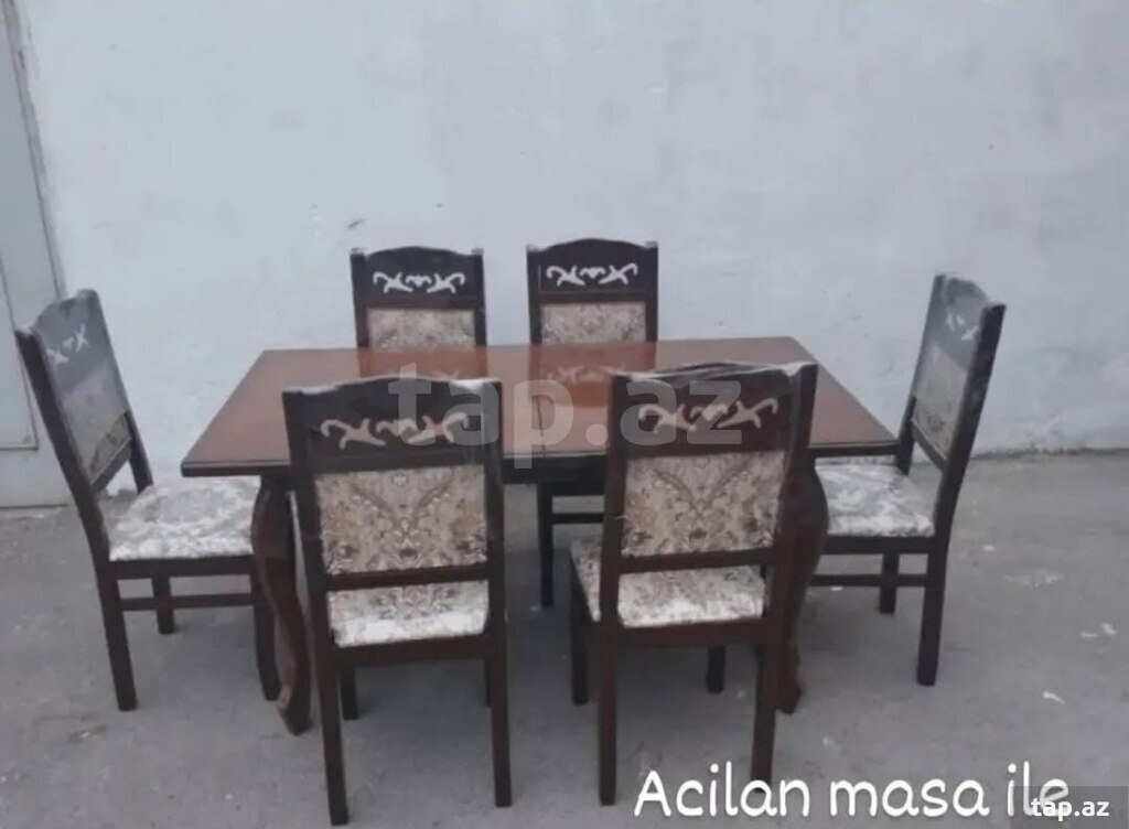 Masa və oturacaqlar