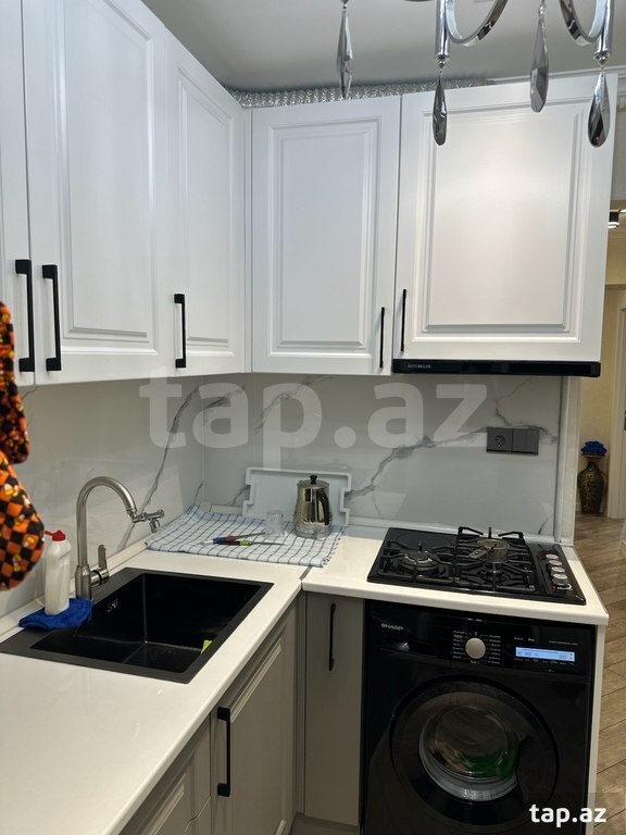 4-otaqlı mənzil kirayə verilir, Həzi Aslanov m., 110 m² (8)