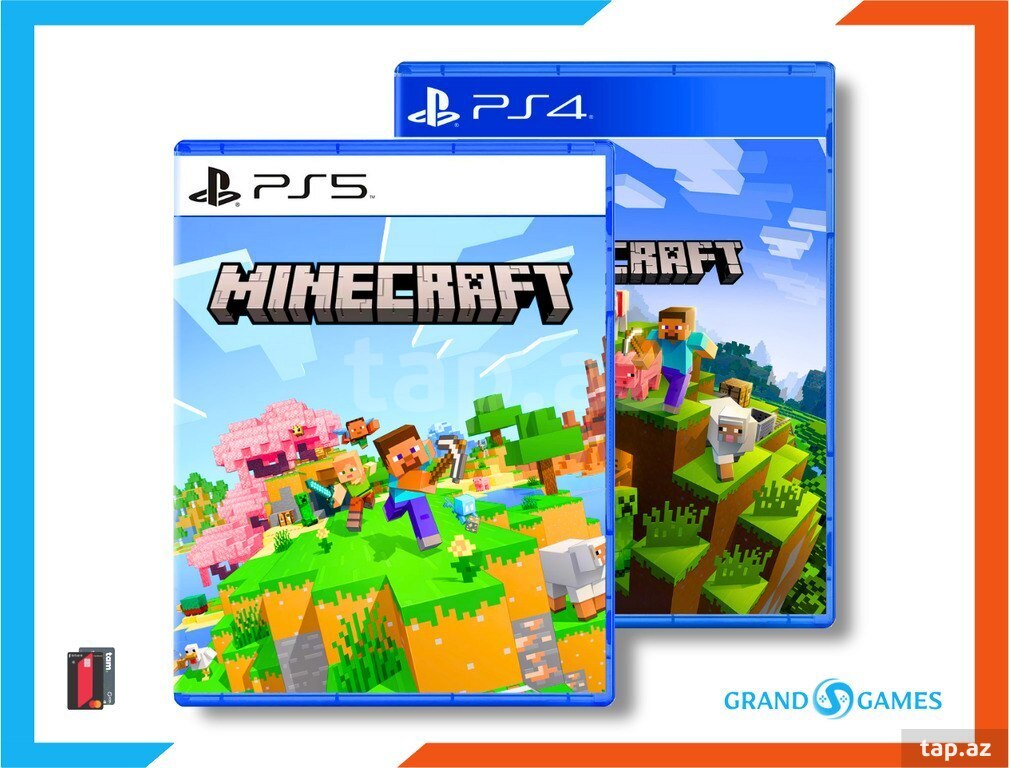 PS4 və PS5 üçün "Minecraft" oyunu