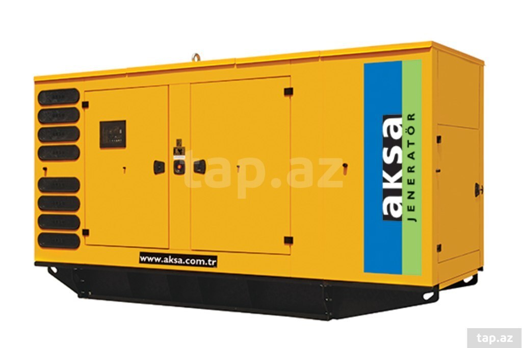 Generator "Aksa 220 kVa" baudouin mühərrikli kabinli model APD220BD