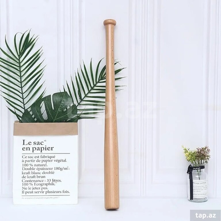 Baseball bat-wooden