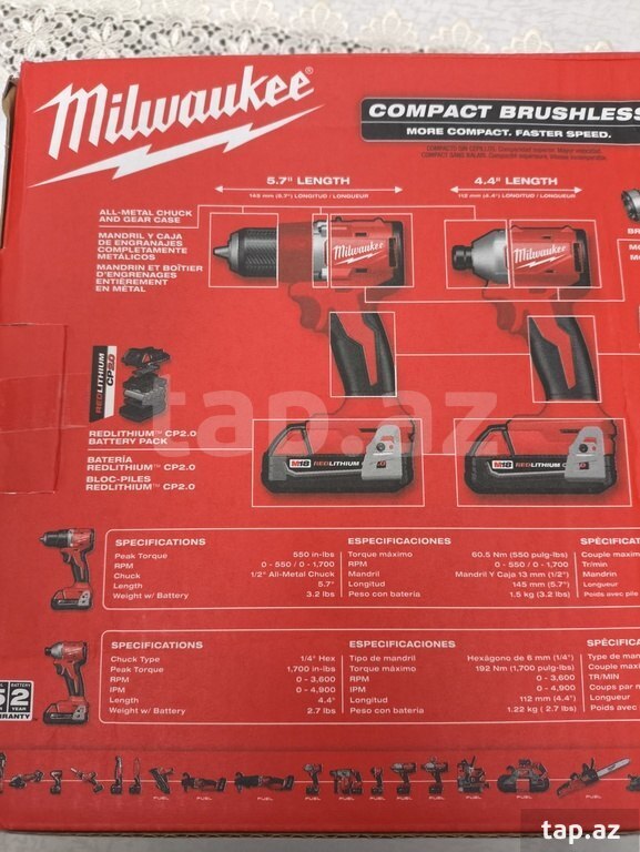 Drel "Milwaukee" (2)