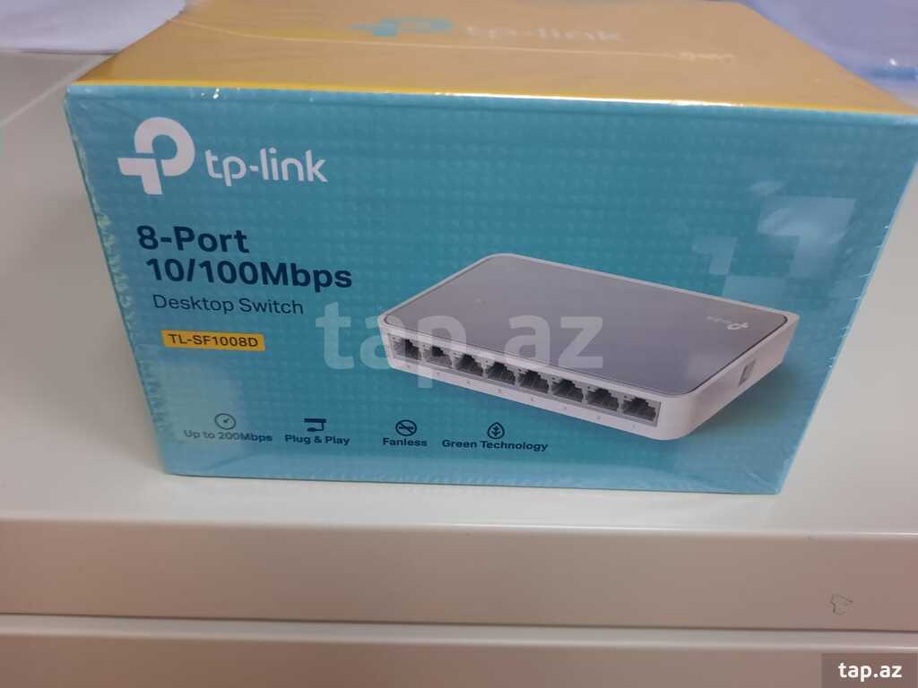 TP-Link  8- Port 10\100 Mbps