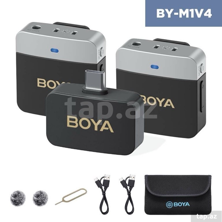 Boya ”M1V4” yaxa mikrofonu