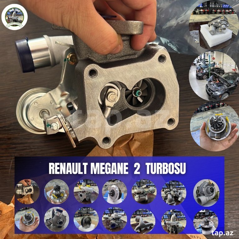 "Renault Megane 2" turbosu və kartrici