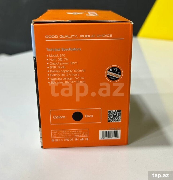 Bluetooth dinamik " Kisonli S16 Speaker " (9)