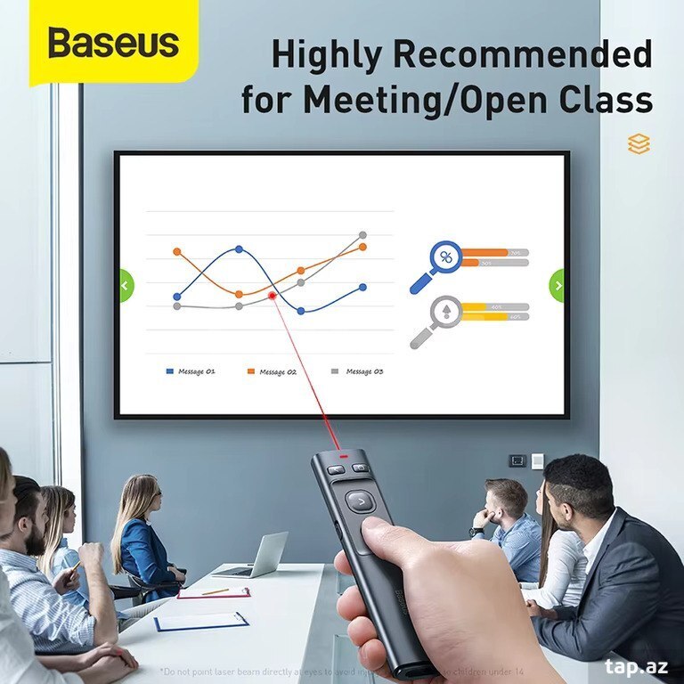 "Baseus Wireless Presenter Pen 2.4Ghz USB C" Adapter (5)