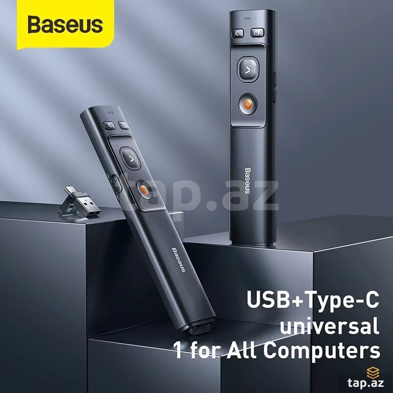 "Baseus Wireless Presenter Pen 2.4Ghz USB C" Adapter