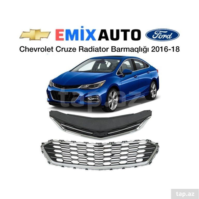 "Chevrolet Cruze" radiator barmaqlığı